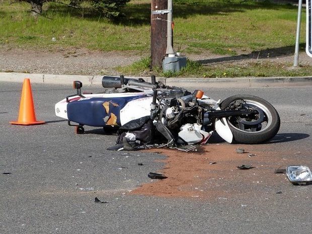 Daha bir motosiklet qəzası - sürücü öldü