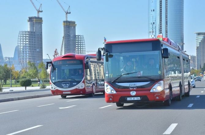 Bakıda ilk dəfə avtobus xətti satışa çıxarılıb