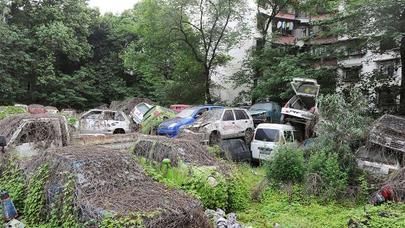 Sahibləri tərəfindən atılmış “Bentley”, “Land Rovers”, “Range Rovers” - FOTOLAR