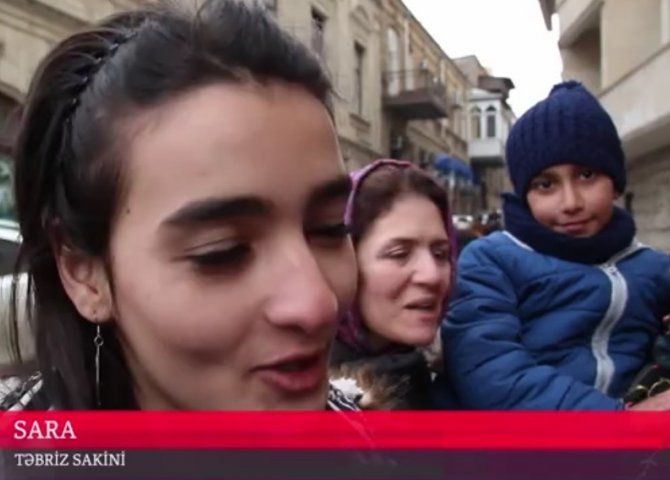 Bakıda Təbriz rüzgarı: Azərbaycan canımızdır - VİDEO