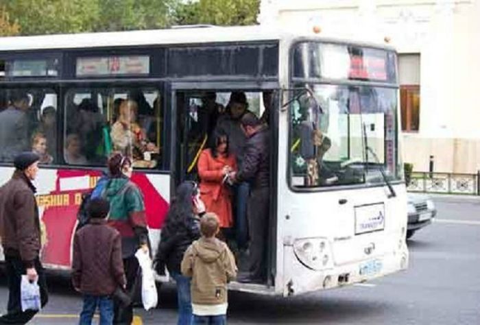 Bakının avtobus marşrutlarındakı NÖQSANLAR