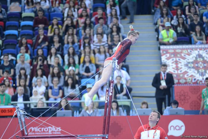 Azərbaycan gimnastları İslamiada çərçivəsində idman gimnastikası üzrə yarışların FİNALINDA