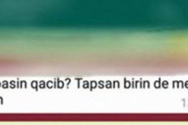 Hər kəs Azərbaycanda bu iki qızın "WhatsApp" yazışmasından danışır "Tapsan birin də mənə yolla"-FOTO