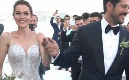 Burak Özçivit və Fahriye Evcen evləndi İlin ən çox gözənilən TOYUNDAN FOTO və VİDEOLAR