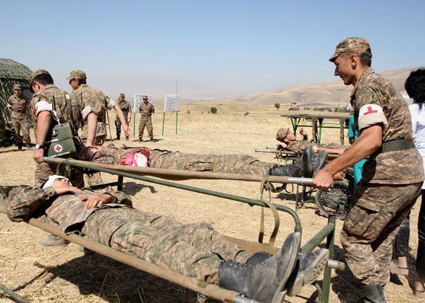 Ordumuzun vurduğu erməni hərbçilər ölüm ayağında