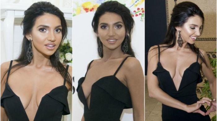 Pərvin toya elə bir geyimdə gəldi ki... Baxan bir də baxdı-FOTOLAR