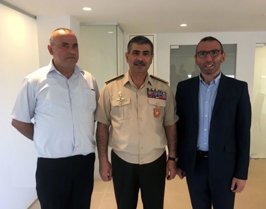 Nazir Milli Qəhrəman Albert Aqarunovun ailəsi ilə görüşüb FOTO