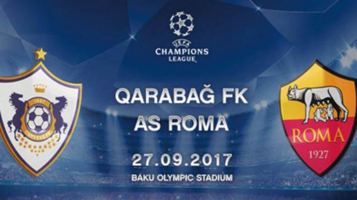 "Qarabağ" - "Roma" oyunu başa çatdı 1:2