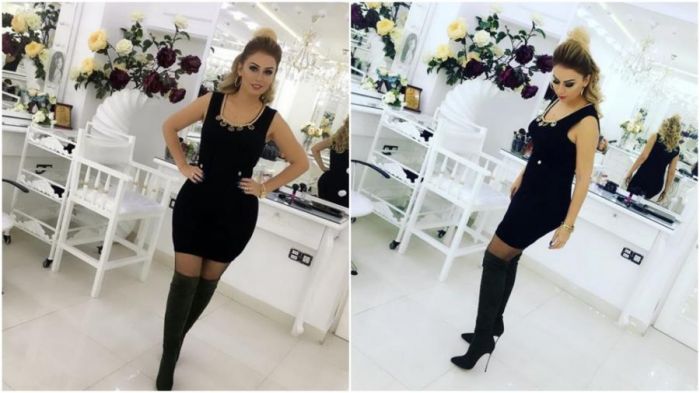 Rozanın geyimi tənqid olundu FOTOLAR