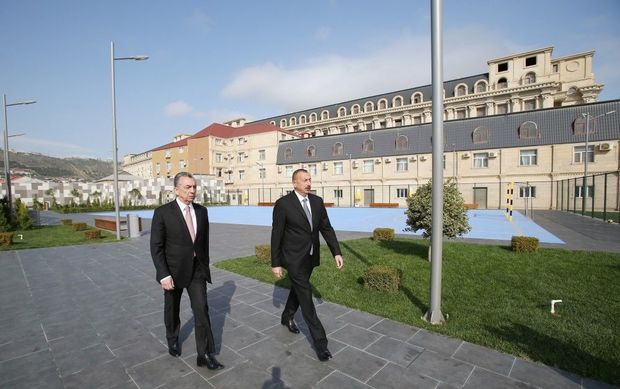 İlham Əliyev Bakıda yeni istifadəyə verilən parkda FOTO