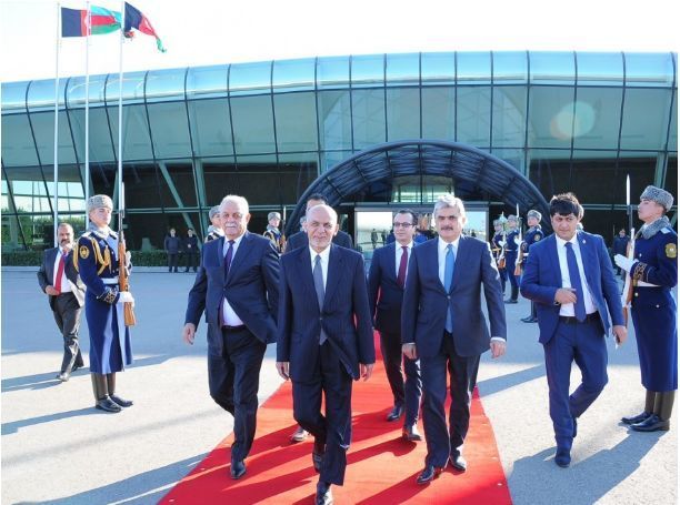 Əfqanıstan prezidentinin Azərbaycana səfəri başa çatdı