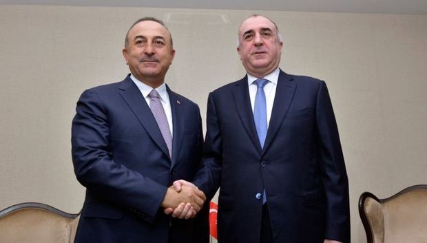 Elmar Məmmədyarov və Mövlud Çavuşoğlu görüşdü