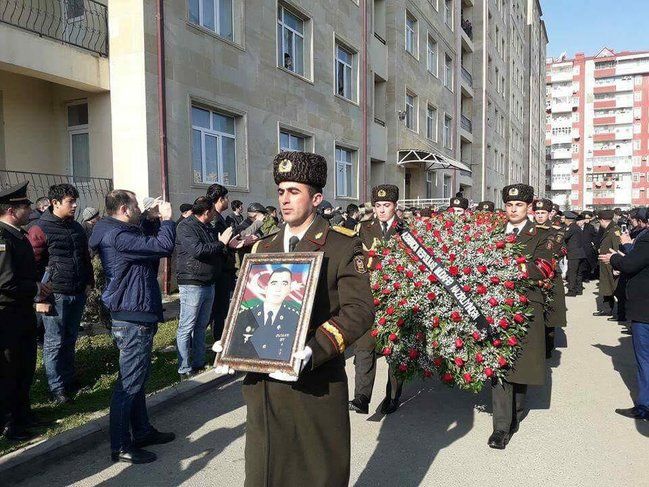 Bədbəxt hadisə nəticəsində həlak olan polkovnikimizin FOTO