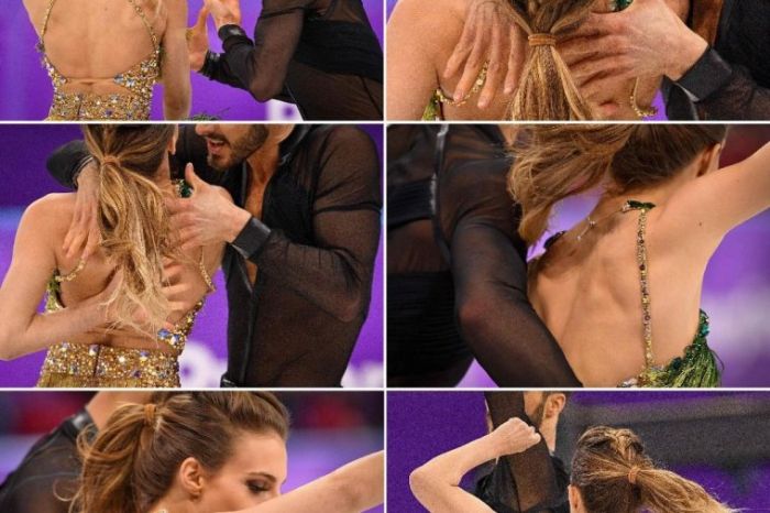 Olimpiadada şok olay - Qadın idmançının geyimi cırıldı - FOTOLAR