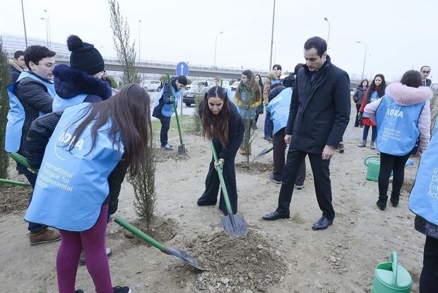 Xocalıda həlak olan 63 uşağın xatirəsinə 63 ağac əkildi FOTO