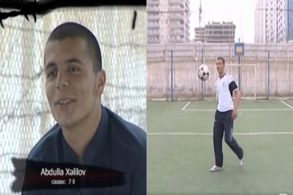 Məhbus futbolçunun etirafları Atam baş kəsib – VİDEO