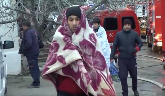 Adyala bürünüb qaçdı - Faciəvi yanğından belə xilas olmaq istədi ÜRƏKPARÇALAYAN FOTOLAR