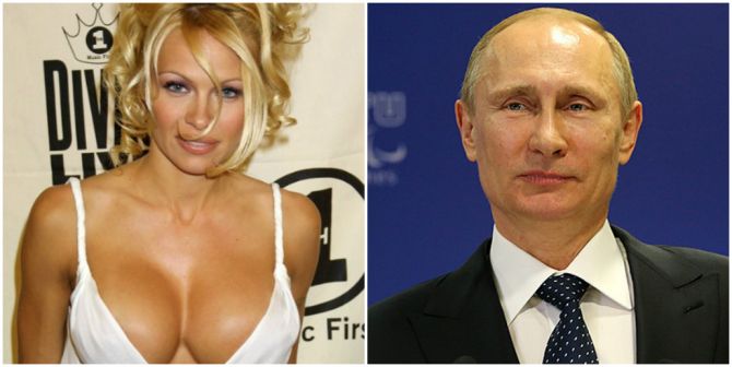 Pamela Anderson Putinlə intim əlaqədə olduğunu etiraf etdi