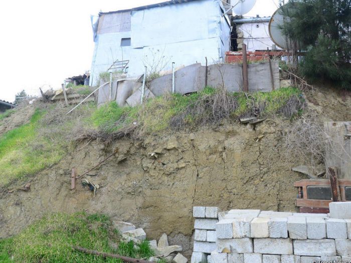 Bakının sürüşmə zonalarındakı son vəziyyət açıqlandı