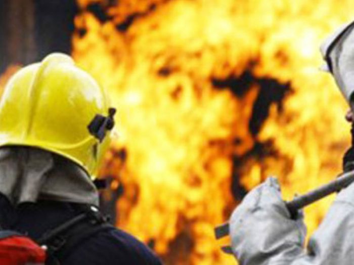 Mingəçevirdə 5 mərtəbəli binada yanğın