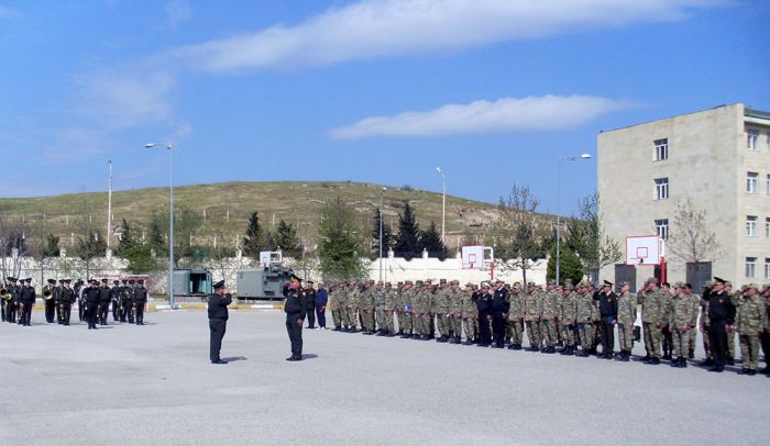 Azərbaycan Ordusunda hərbi beşnövçülük üzrə birincilik yarışları keçirilir - FOTOLAR