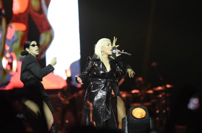 Kristina Aqilera Bakıda