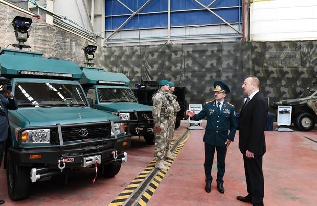 Prezident “Tufan”la tanış olub YENİLƏNİB-FOTO