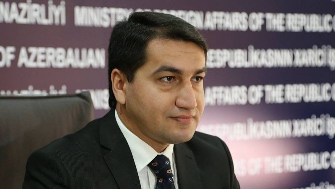 " Azərbaycan danışıqlara hazırdır " Hikmət Hacıyev