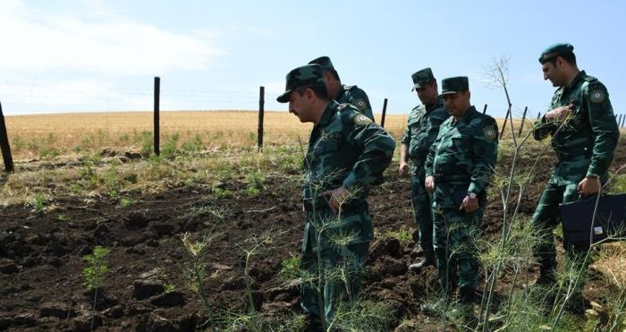İranla sərhəddə baş vermiş atışma ilə bağlı RƏSMİ MƏLUMAT FOTO