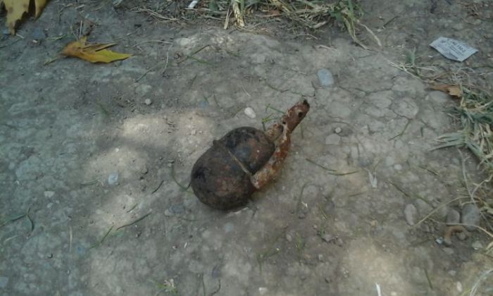 Tərtərdə qumbara tapılıb