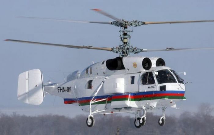 İtkin düşən kişini helikopterlə axtarırlar