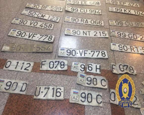 Banklarda girovda olan avtomobilləri satan şəxs tutulub FOTO