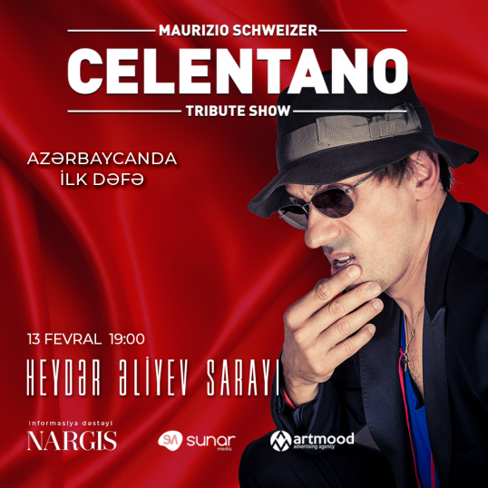 “Celentano Tribute Show” Bakıya sürprizlə gəlir - VİDEO - FOTOLAR