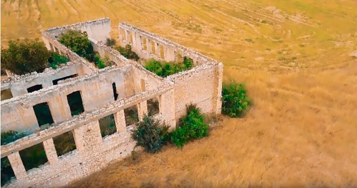 Ermənilər viran qoyduqları Ağdamın ən son şəkillərini yaydılar