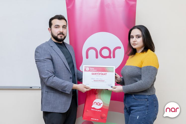 “Nar” regionlarda peşəkar kadr hazırlığına dəstək olur