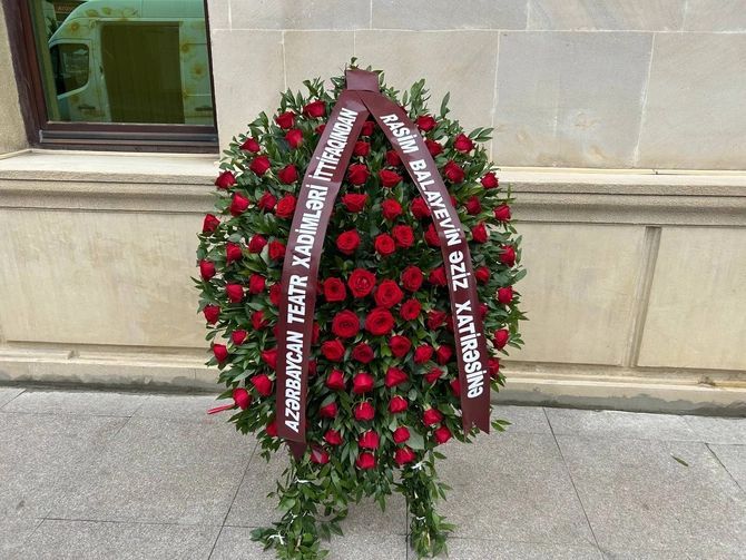 Rasim Balayevlə vida mərasimi keçirilir