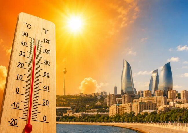 Sabah Azərbaycanda rekord isti gözlənilir
