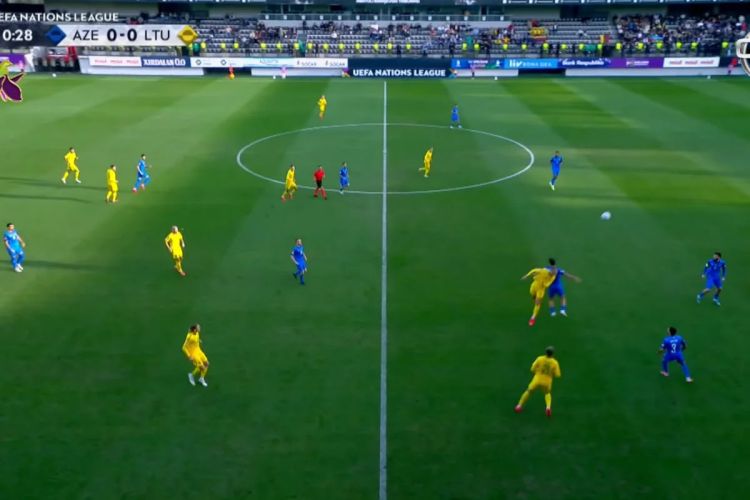 UEFA Millətlər Liqası:  Millimiz Litvaya qol vurdu